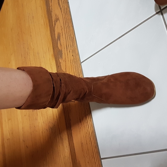 Brown Faux Suede Boots from Girl Confidential - Picture 2 of 8